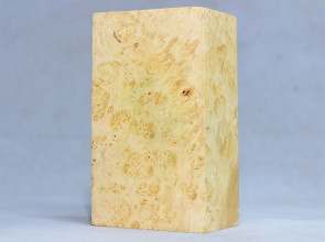 Stabilized Maple Burl Wood Mod Block
